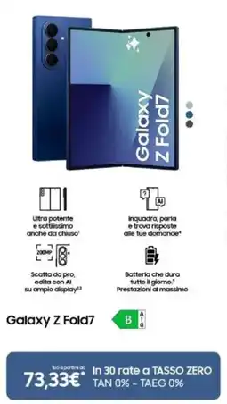 Expert SAMSUNG Galaxy Z Fold7 offerta