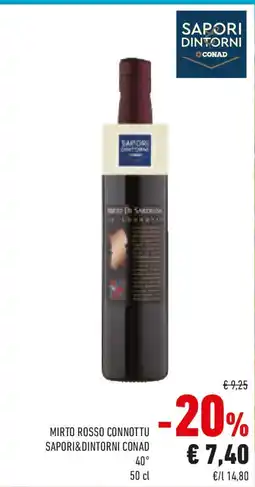 Conad Mirto rosso connottu SAPORI&DINTORNI CONAD 40 offerta