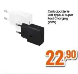 Expert Samsung Caricabatterie USB Type-C Super Fast Charging (25W) offerta