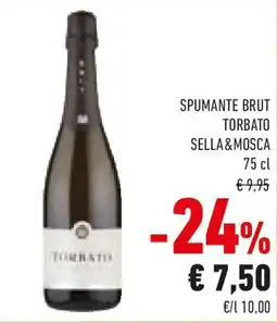 Conad Spumante brut torbato SELLA & MOSCA offerta