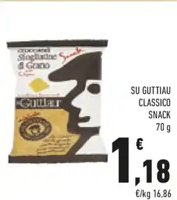 Conad SU GUTTIAU Classico snack offerta