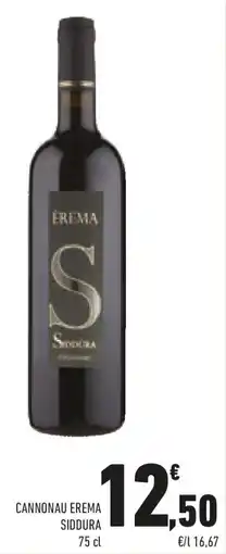 Conad Cannonau erema SIDDURA offerta