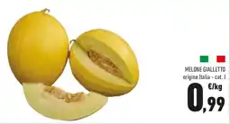 Conad MELONE GIALLETTO origine Italia - cat. I offerta