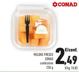 Conad Melone fresco CONAD confezione offerta