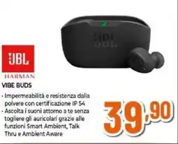 Expert Jbl vibe buds offerta