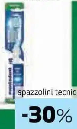 Ipercoop mentadent spazzolini tecnic offerta