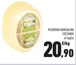 Conad PECORINO MARZOLINO CECCARDI al taglio offerta