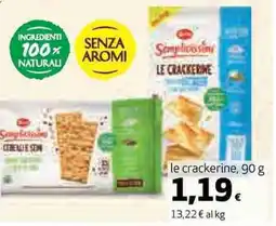 Ipercoop Doria le crackerine offerta
