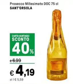Iper La Grande Prosecco Millesimato DOC SANT'ORSOLA offerta