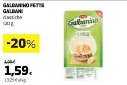Ipercoop Galbanino fette GALBANI offerta