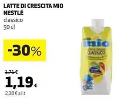 Ipercoop Latte di crescita mio NESTLÉ offerta