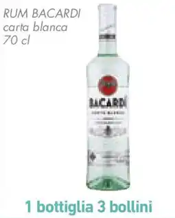 Conad Rum bacardi carta blanca offerta