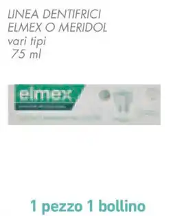 Conad Linea dentifrici ELMEX O MERIDOL offerta
