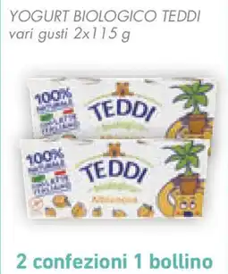 Conad Yogurt biologico TEDDI offerta