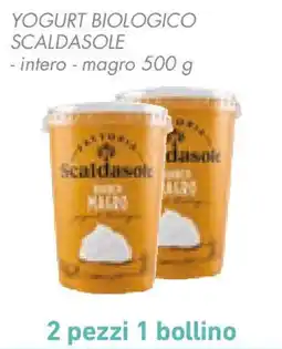 Conad Yogurt biologico SCALDASOLE offerta