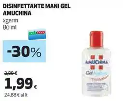 Ipercoop Disinfettante mani gel AMUCHINA offerta
