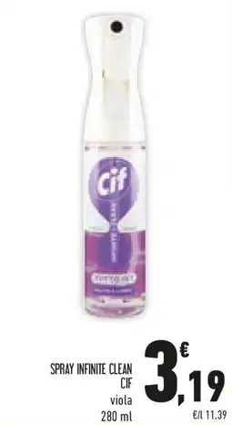 Conad Spray infinite clean CIF offerta