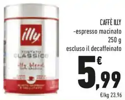 Conad Caffè ILLY offerta