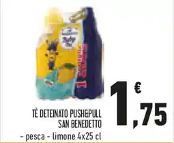 Conad Tè deteinato push&pull SAN BENEDETTO offerta