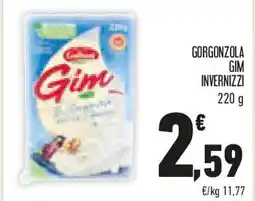 Conad Gorgonzola gim invernizzi GALBANI offerta