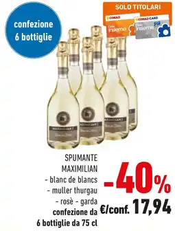 Conad Spumante MAXIMILIAN offerta