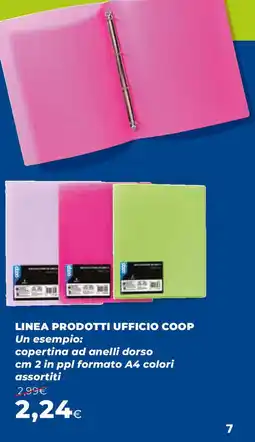 Ipercoop Linea prodotti ufficio COOP offerta