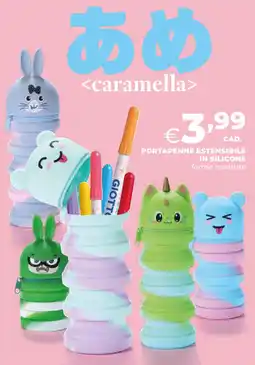 Ipercoop Portapenne estensibile in silicone offerta