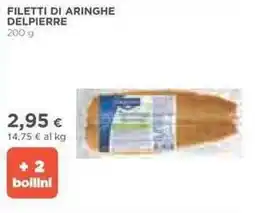 Ipercoop Filetti di aringhe delpierre offerta