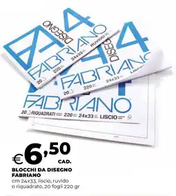 Ipercoop Blocchi da disegno FABRIANO offerta