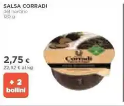 Ipercoop SALSA CORRADI del norcino offerta