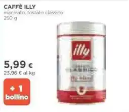 Ipercoop CAFFÈ ILLY macinato, tostato classico offerta