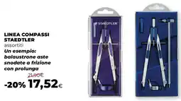 Ipercoop Linea compassi STAEDTLER offerta