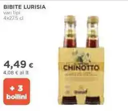Ipercoop Bibite lurisia offerta