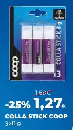 Ipercoop Colla stick COOP offerta