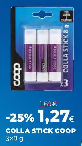 Ipercoop Colla stick COOP offerta