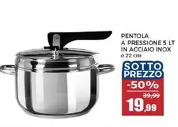 Happy Casa Pentola a pressione in acciaio INOX offerta