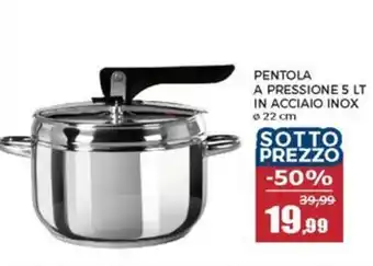 Happy Casa Pentola a pressione in acciaio INOX offerta