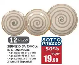 Happy Casa Servizio da tavola in stoneware offerta