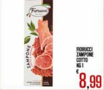 Gros Fiorucci Zampone Cotto 1 kg offerta