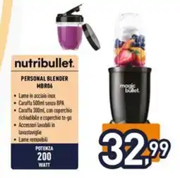 Iper La Grande nutribullet PERSONAL BLENDER HBR06 offerta