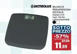 Happy Casa Dictrolux bilancia pesapersona digitale offerta