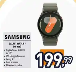Iper La Grande SAMSUNG GALAXY WATCH 7 (40 mm) offerta