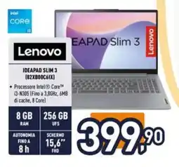 Iper La Grande Lenovo IDEAPAD SLIM 3 (82XB00C6IX) offerta