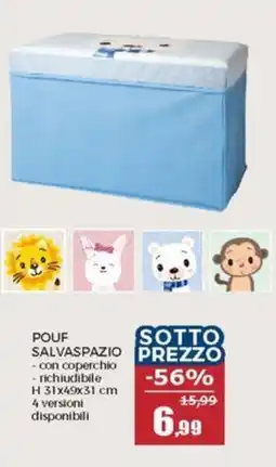 Happy Casa Pouf SALVASPAZIO offerta