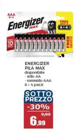 Happy Casa Energizer pila max offerta