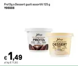 Iper La Grande Pro13g o Dessert gusti assortiti YOEGGS offerta
