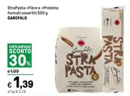 Iper La Grande StraPasta +Fibre e +Proteine formati assortiti GAROFALO offerta