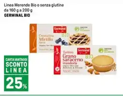 Iper La Grande Linea Merende Bio o senza glutine GERMINAL BIO offerta