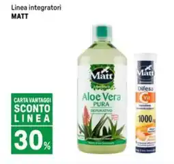 Iper La Grande Linea integratori MATT offerta