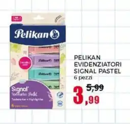 Happy Casa Pelikan evidenziatori signal pastel offerta